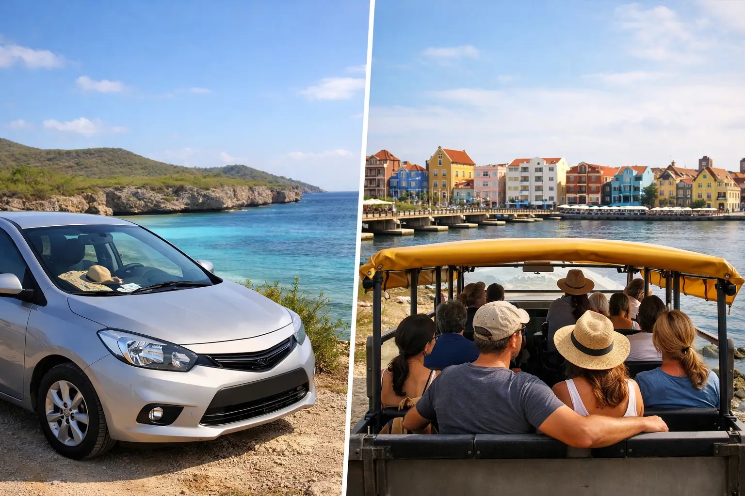 Rental Car Versus Tours for Curaçao Trips