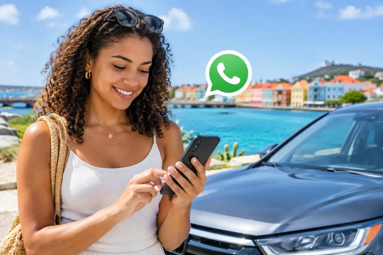 How to Use WhatsApp for Car Booking in Curaçao