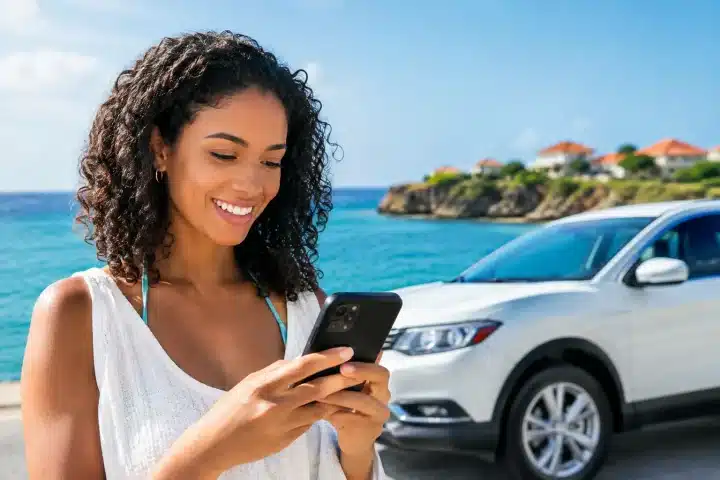WhatsApp Car Reservations for Curaçao Freedom